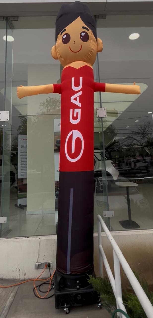 Turbina diseño personaje de Sky Dragon Publicidad