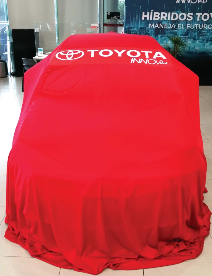 Funda para auto de Sky Dragon Publicidad